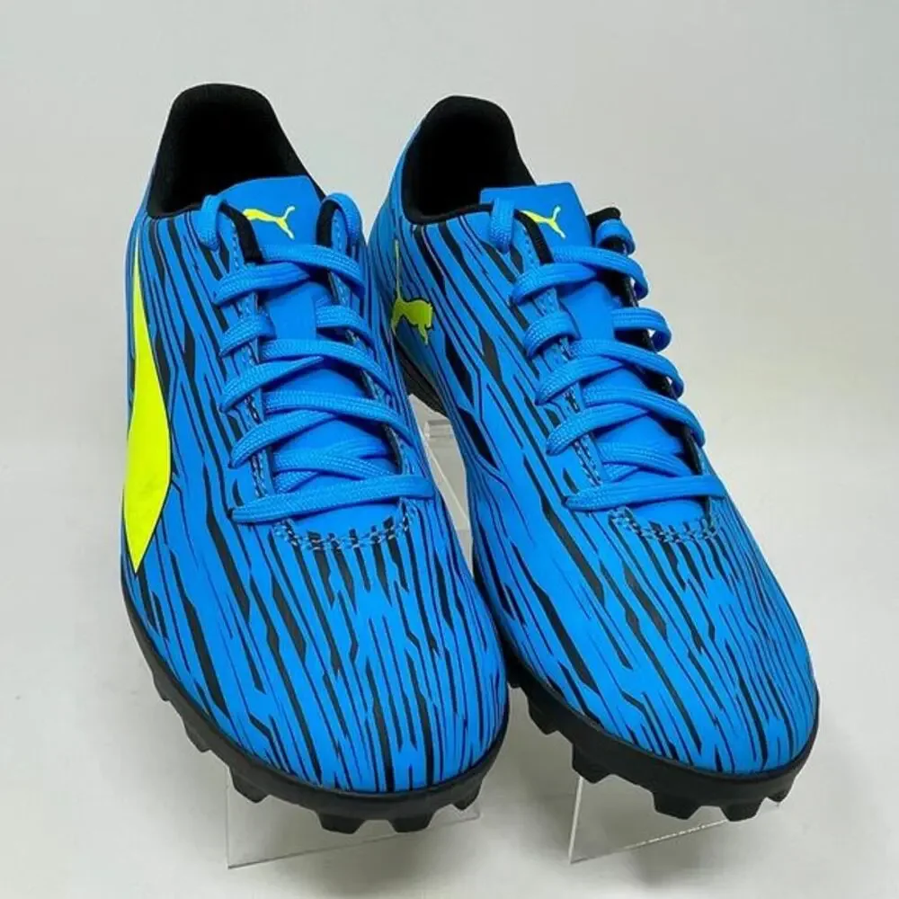 Puma Rapido III Rubber Soccer Cleats Men's 7 1/2 Ocean Dive‎ Blue I.2.2